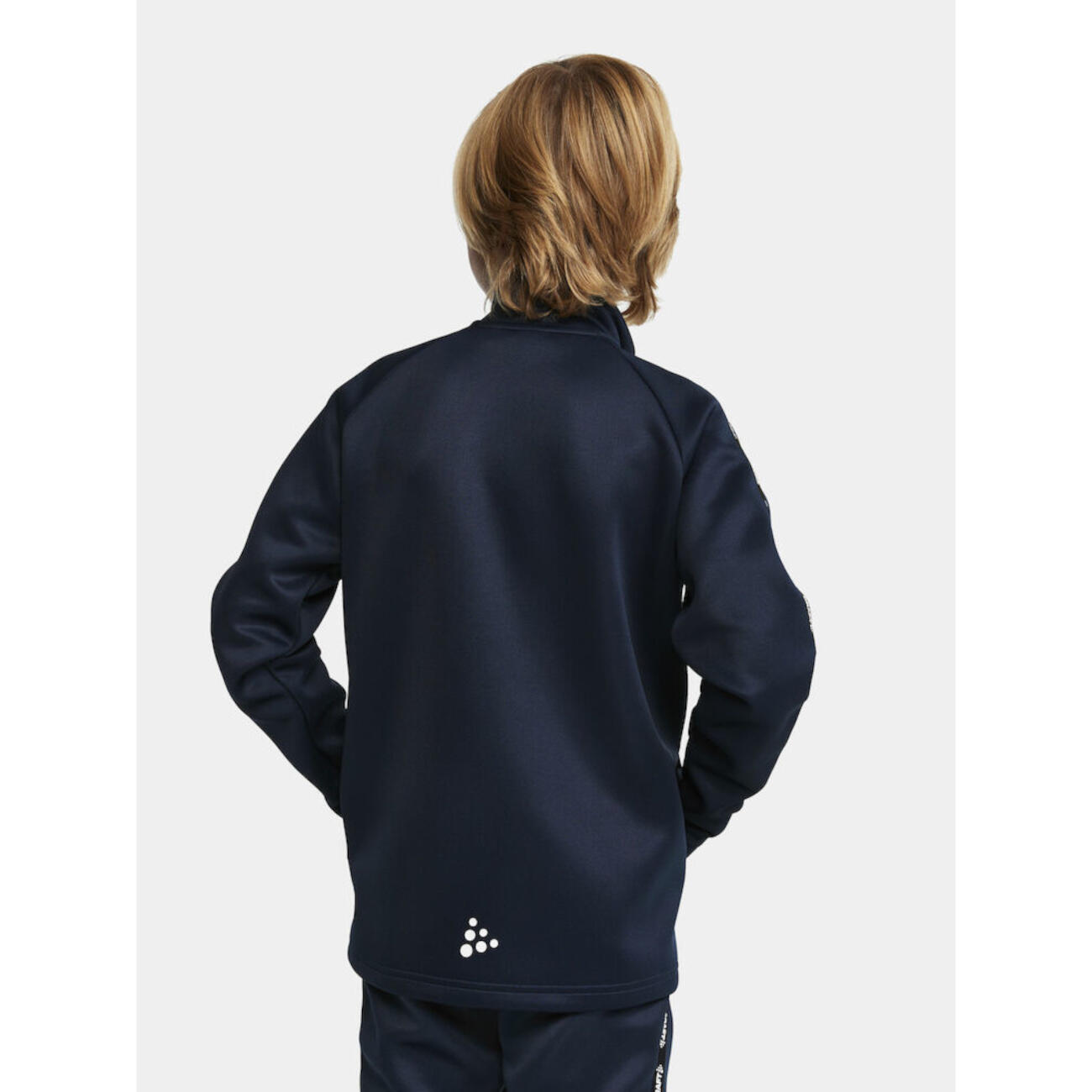 Craft Squad 2.0 Top Full Zip Enfants - Marine 5/6