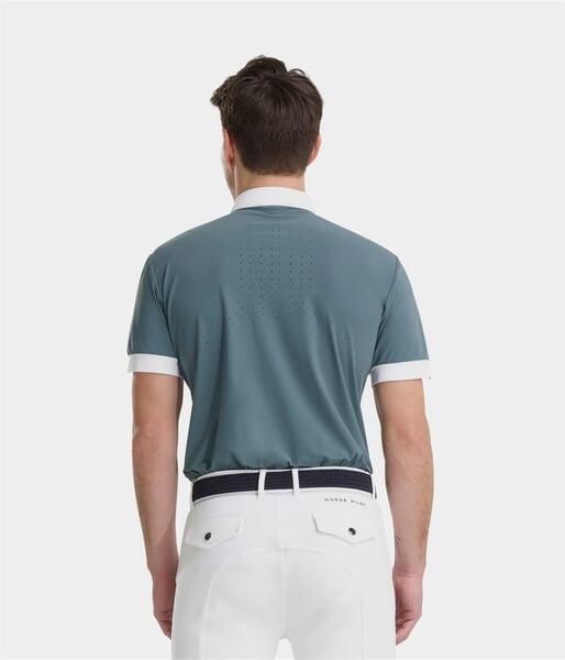 Chemise de concours manches longues équitation homme Aerolight 2/4