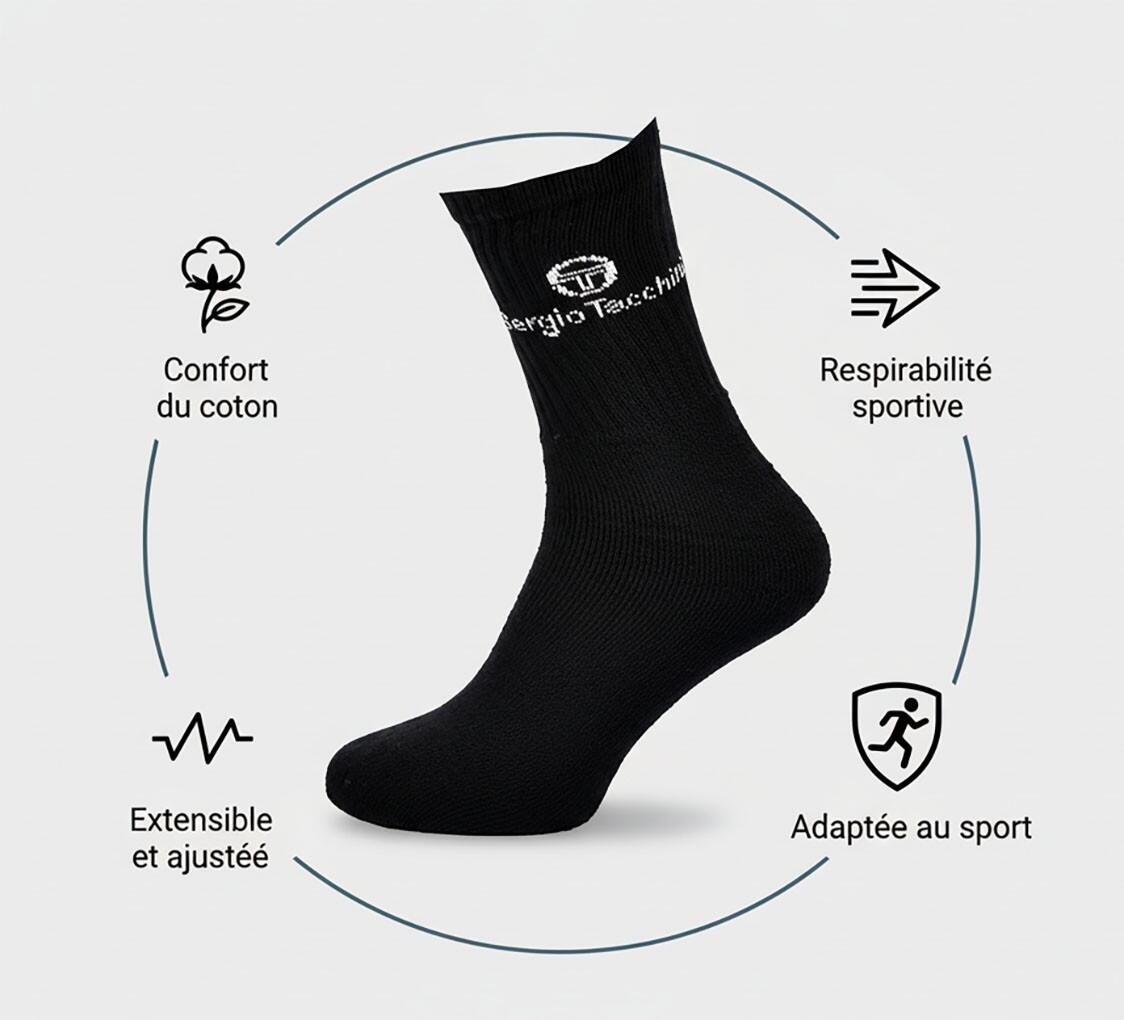 Calcetines SPORT SERGIO TACCHINI - Pack de 6 pares 2/6