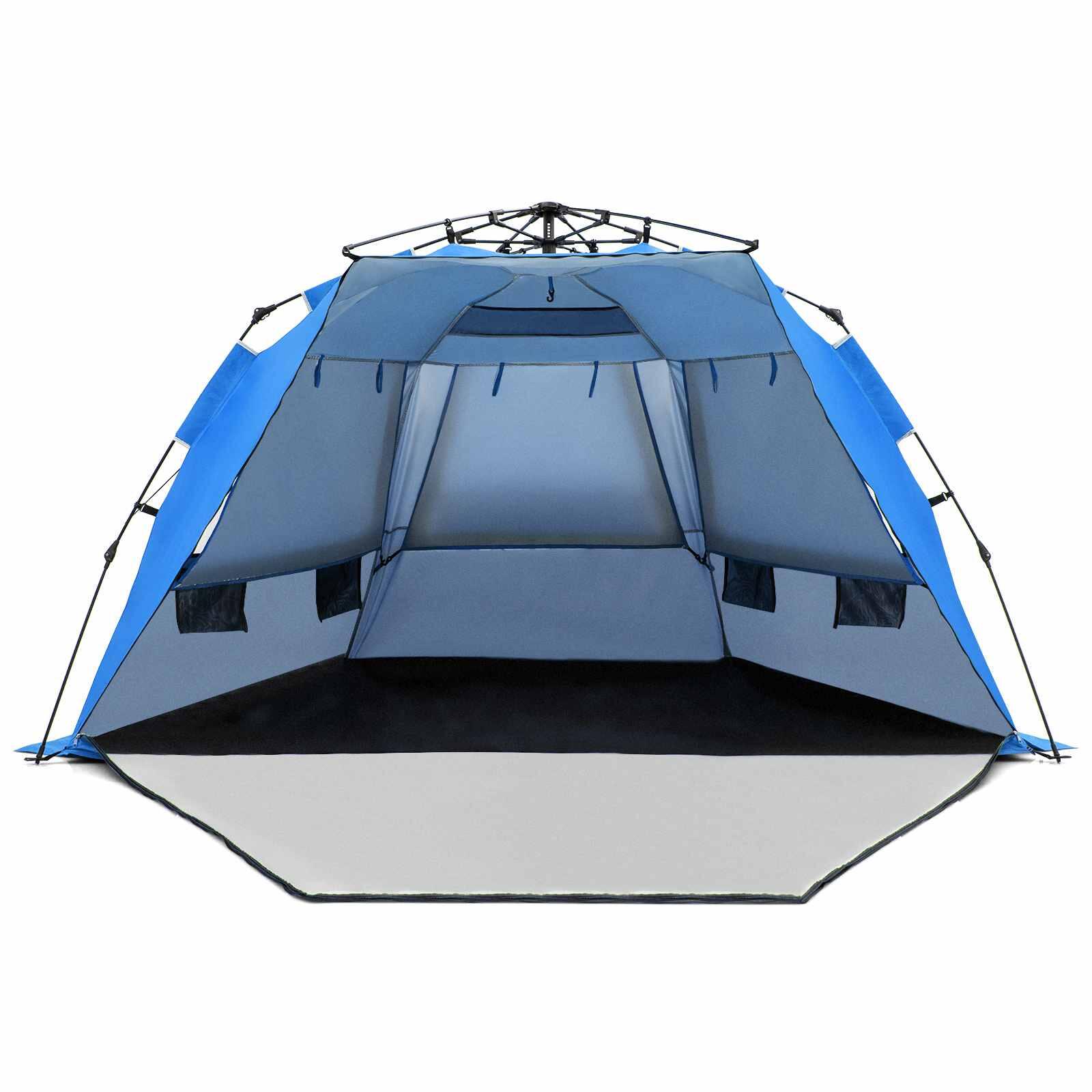 Instant Pop-up Beach Tent 4 Person Foldable Canopy Outdoor Traveling