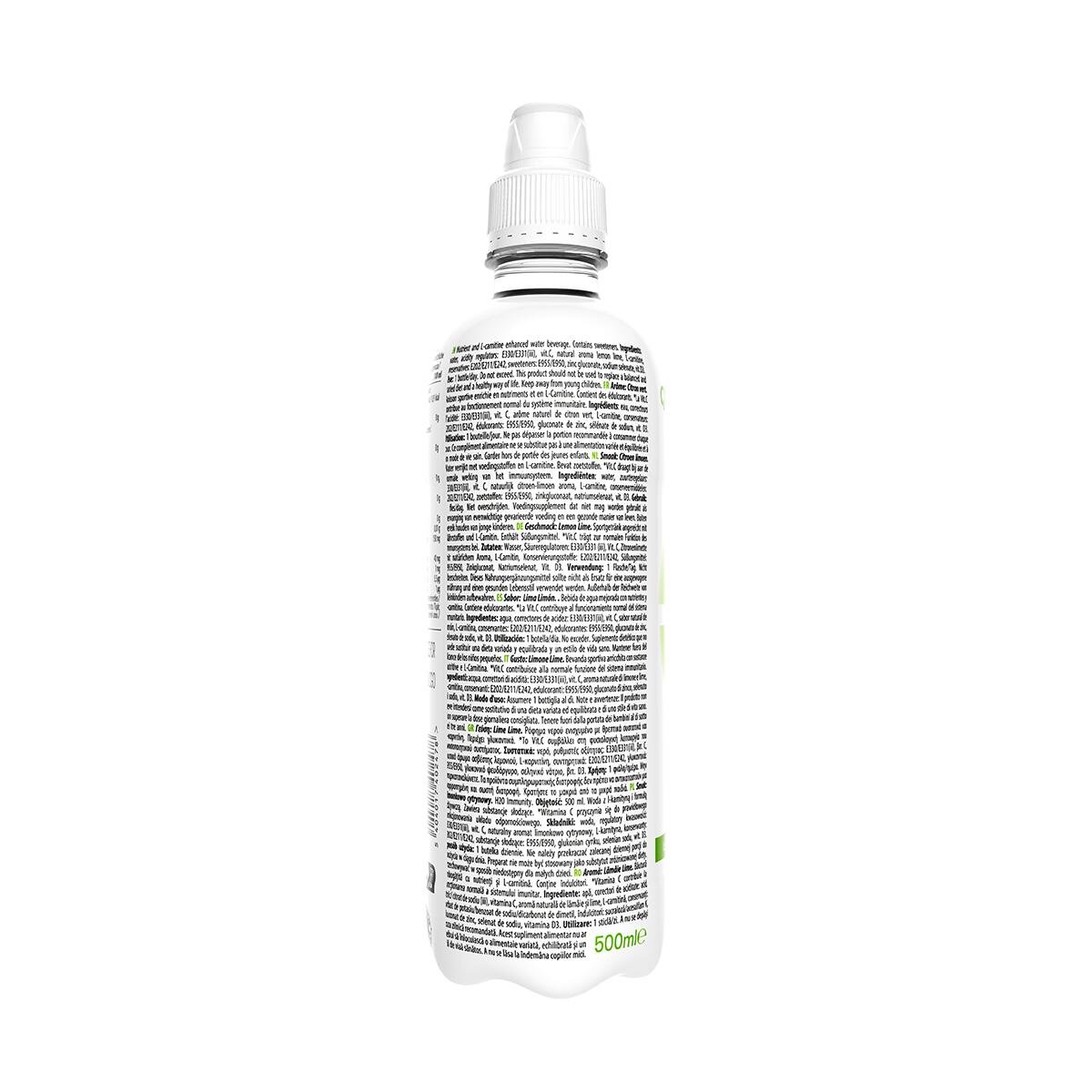 IMMUNITY WATER H20 - Citron-citron vert - ZERO SUCRE - 500 ml 2/3