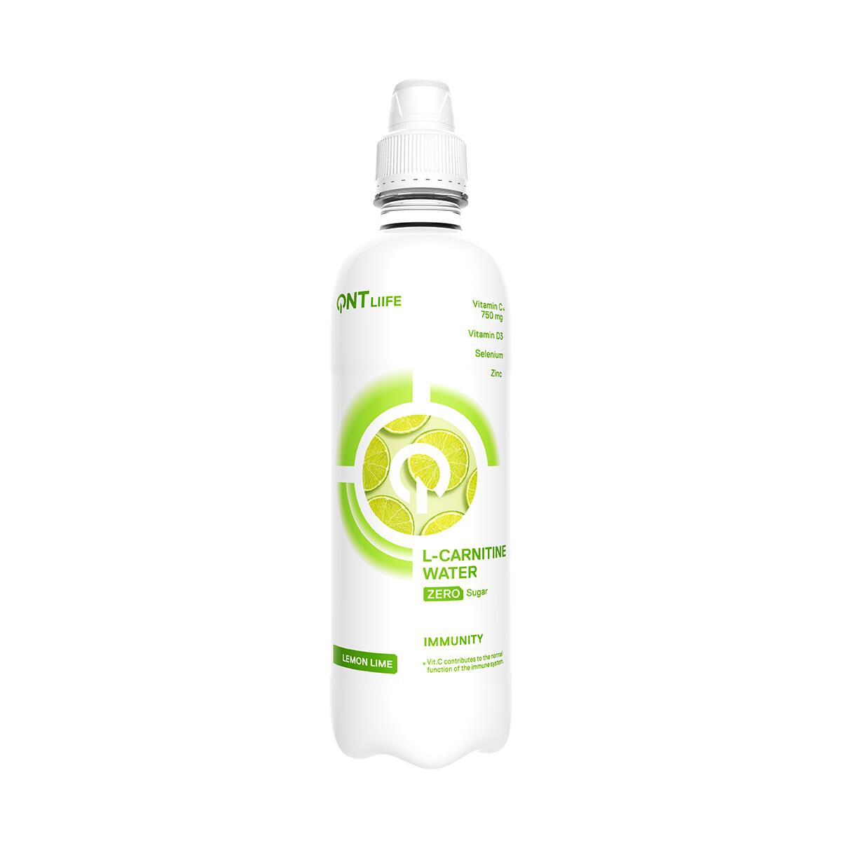 QNT IMMUNITY WATER H20 - Vert limão - ZERO SUCRE - 500 ml