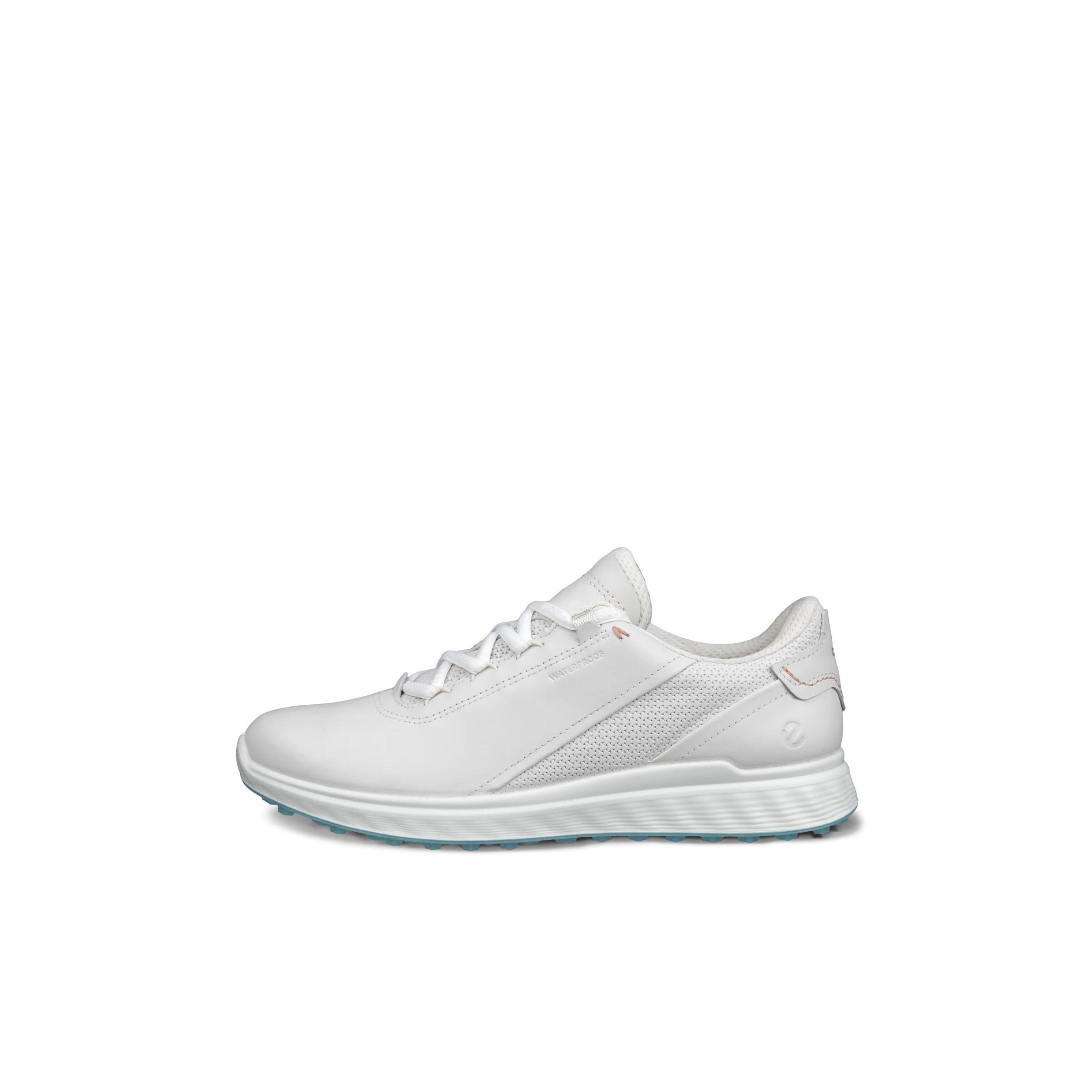 Ecco - Chaussures De Golf Lace Femme Ecco S-three Casual - Chaussures De Golf - Blanc - Decathlon