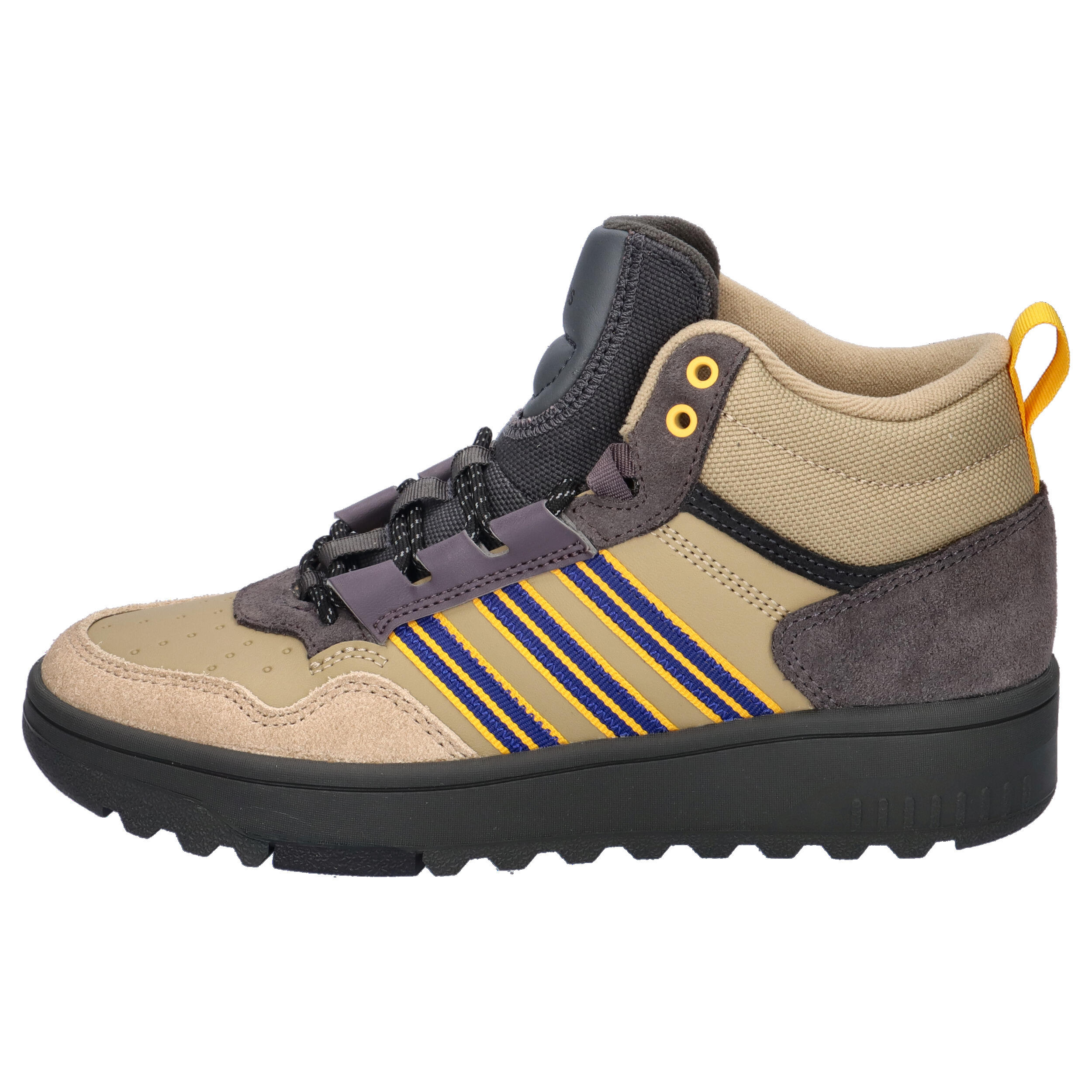 Adidas Unisex Hoops 4.0 Mid Winterized J Teen Sneaker JS2033 10/15
