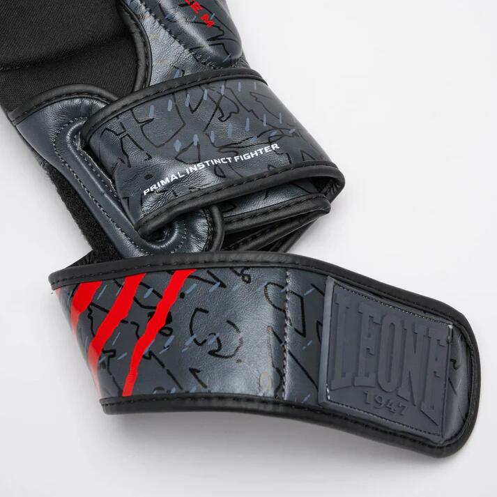 Luvas MMA PRIMAL INSTINCT Leone1947 pretas S 6/7