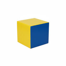 Cube de psychomotricité 40×40×40 — Déhoussable, Antidérapant