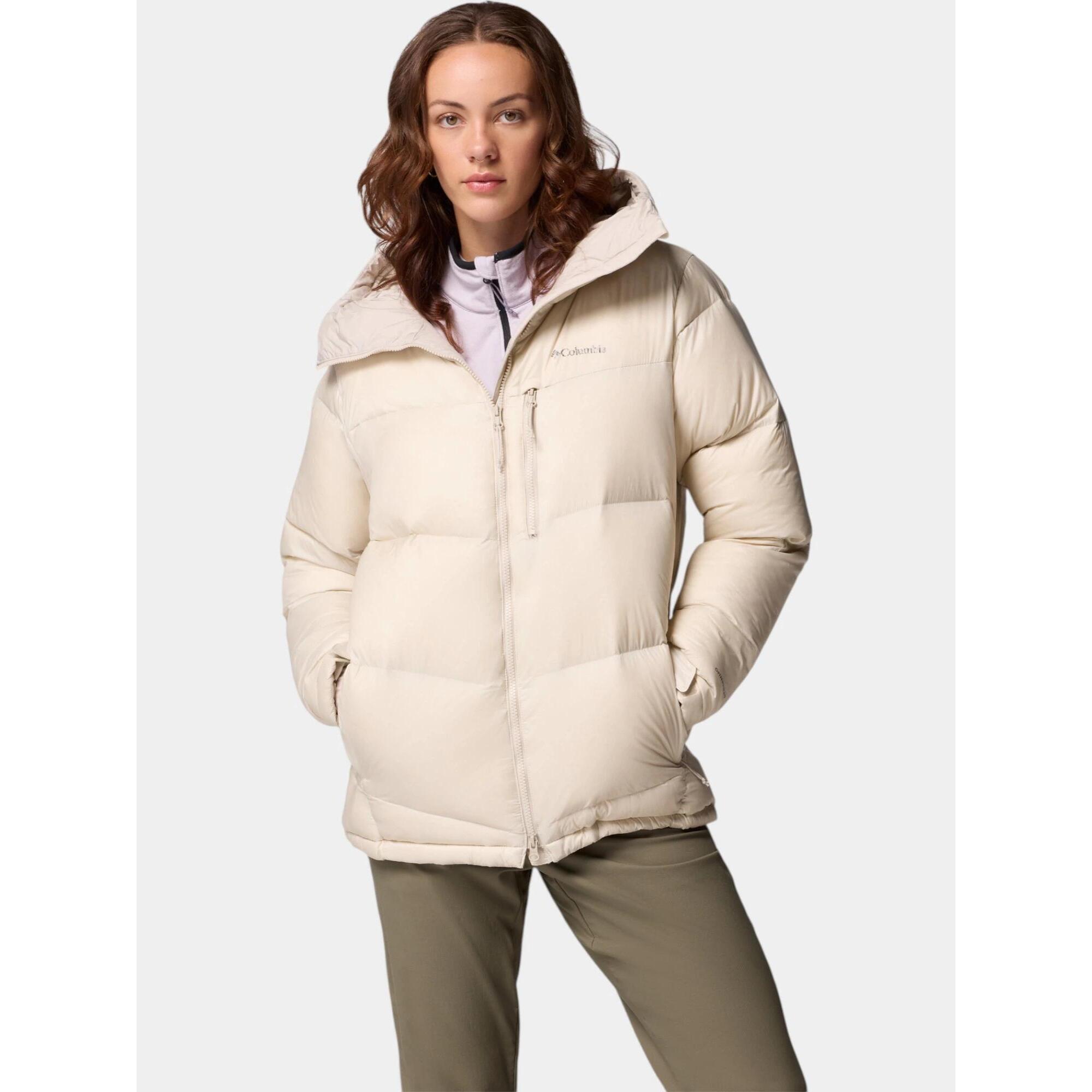 Columbia - Manteau D'Hiver Femme Cloudview - Doudoune Synthétique - Noir - Decathlon