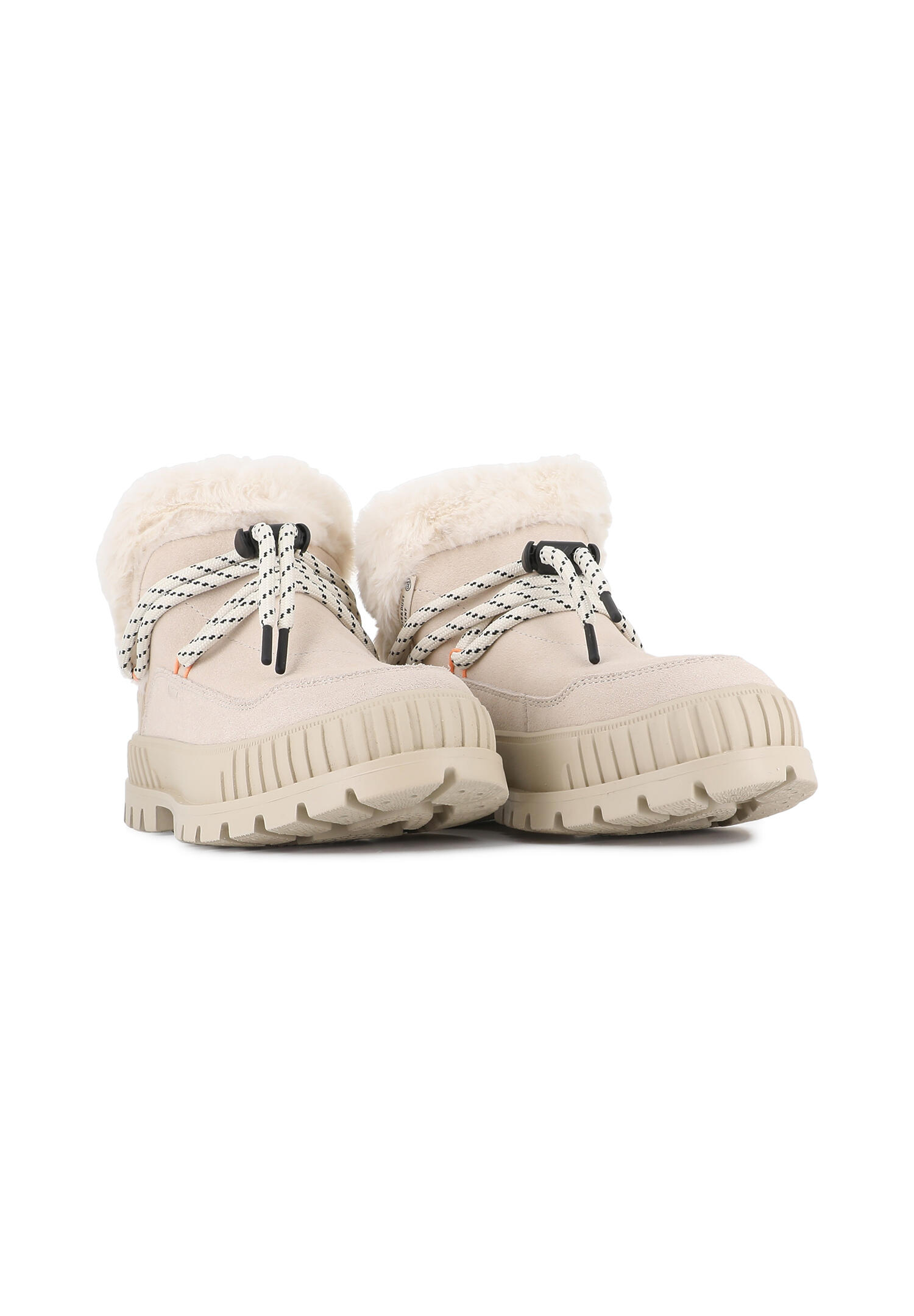 Palladium Damen PALLASHOCK LO HIVER Boots Stiefel 99516-175-M Almond Milk 4/6