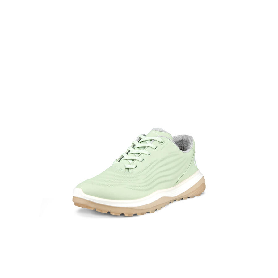 Chaussures de golf imperméable cuir sans crampons femme Ecco LT1 3/4