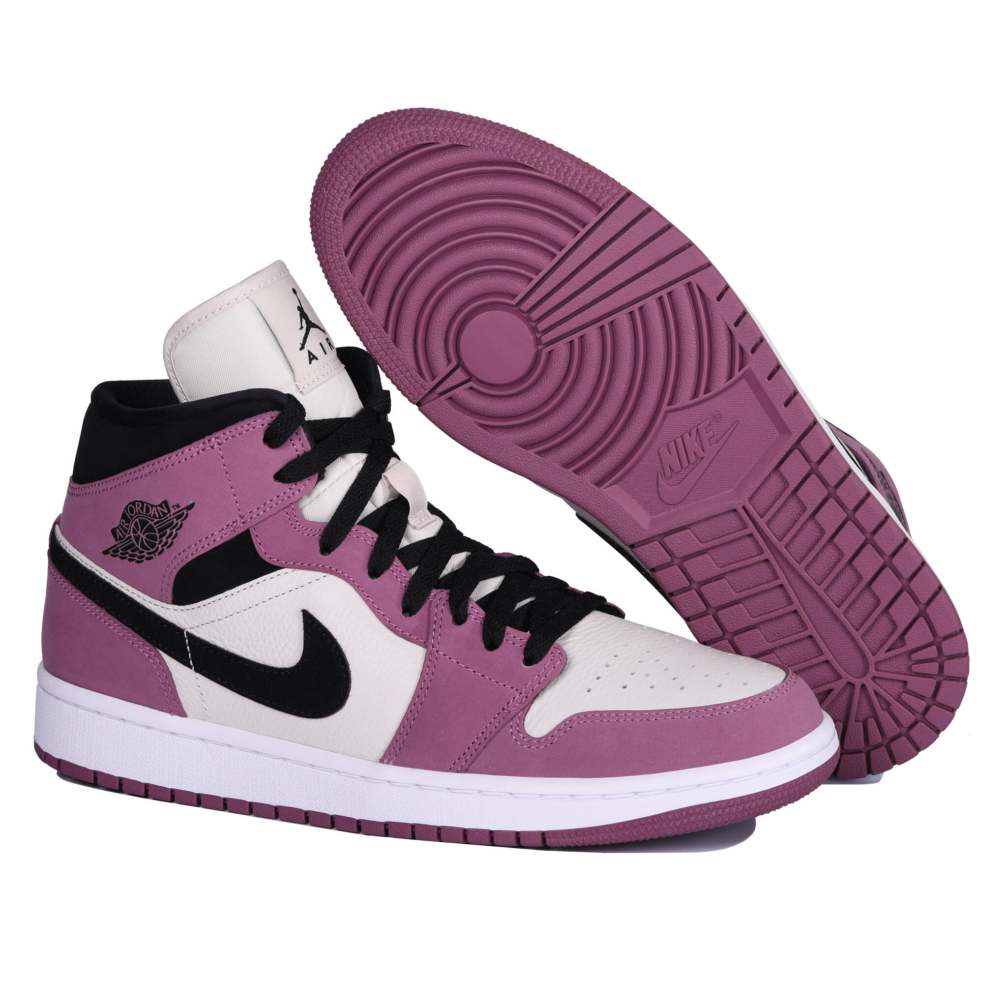 Air Jordan 1 Mid Light Mulberry - Taille : 42 EU 3/4