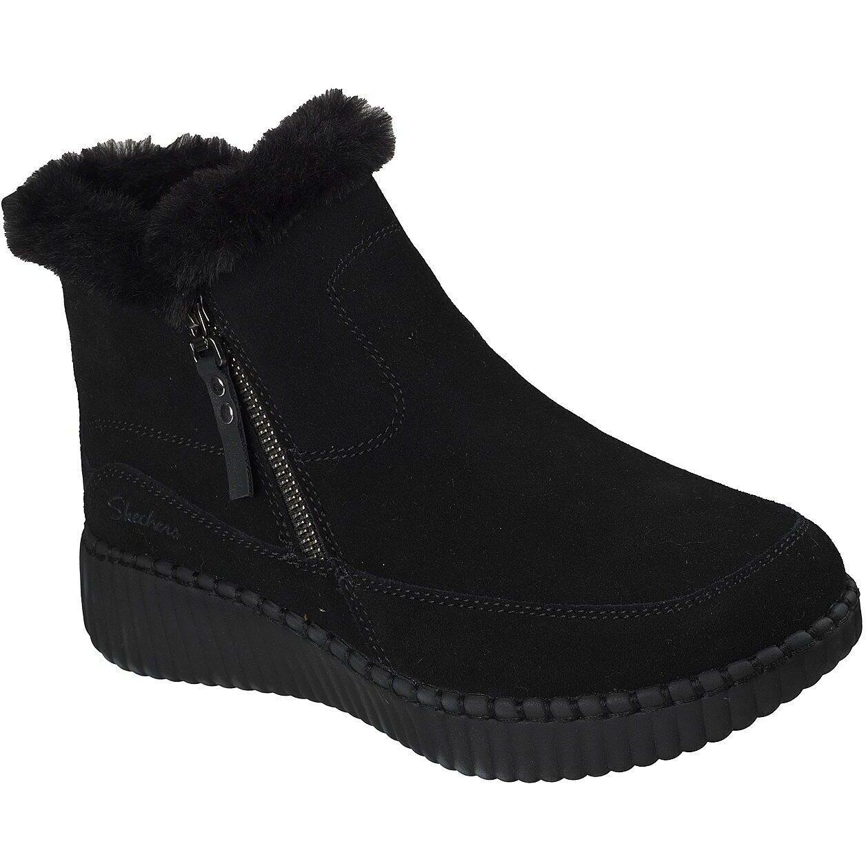 Botas Skechers Wilshire Blvd - Fresh Zip, Negro, Mujer 3/5
