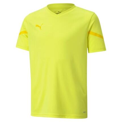 Maillot Puma Teamflash Enfant Jaune Flou