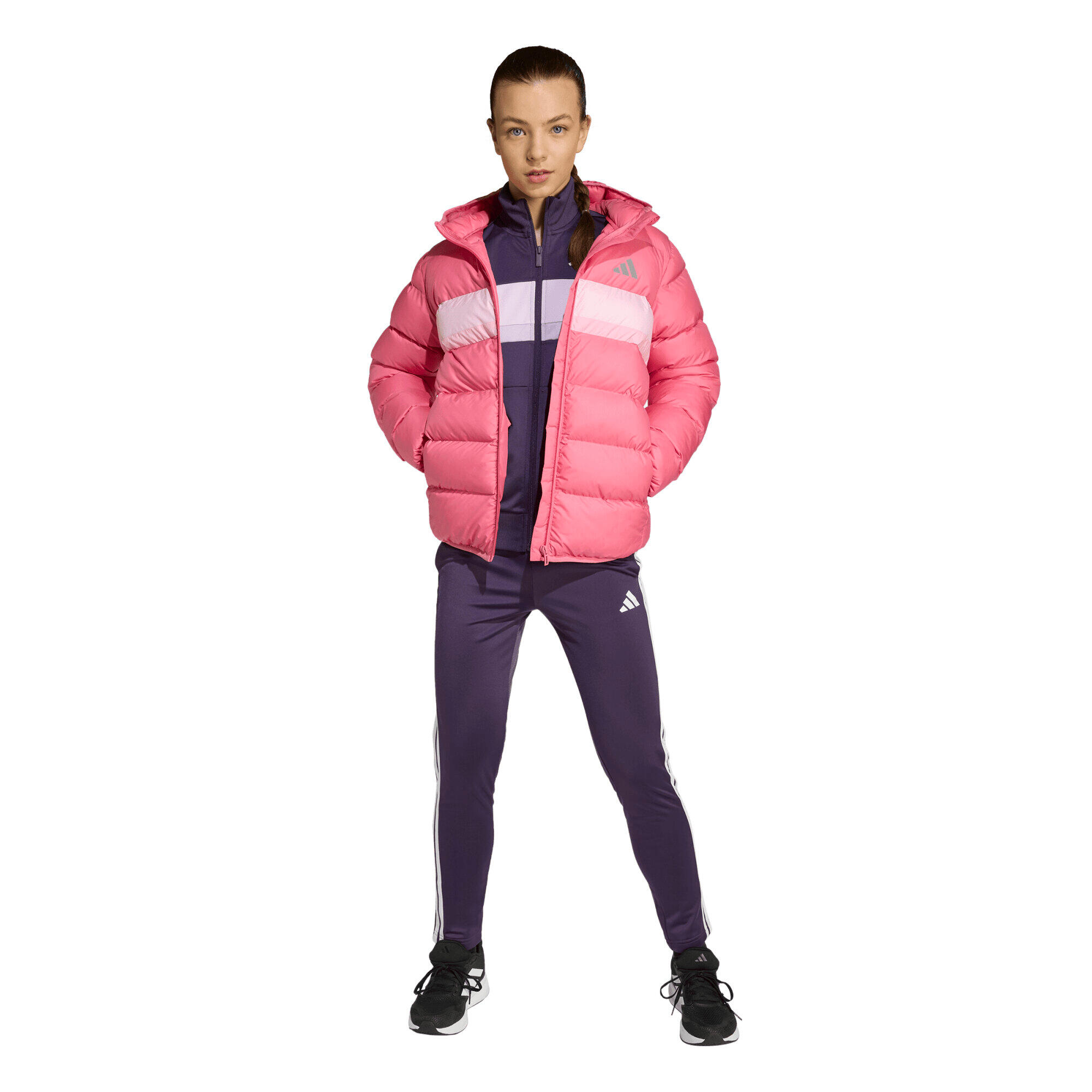 Manteau Adidas modèle JL7433 pour filles 4/6