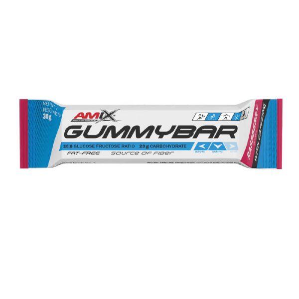 AMIX Gummy bar with caffeine - 30g Framboesa da Amix Nutrition