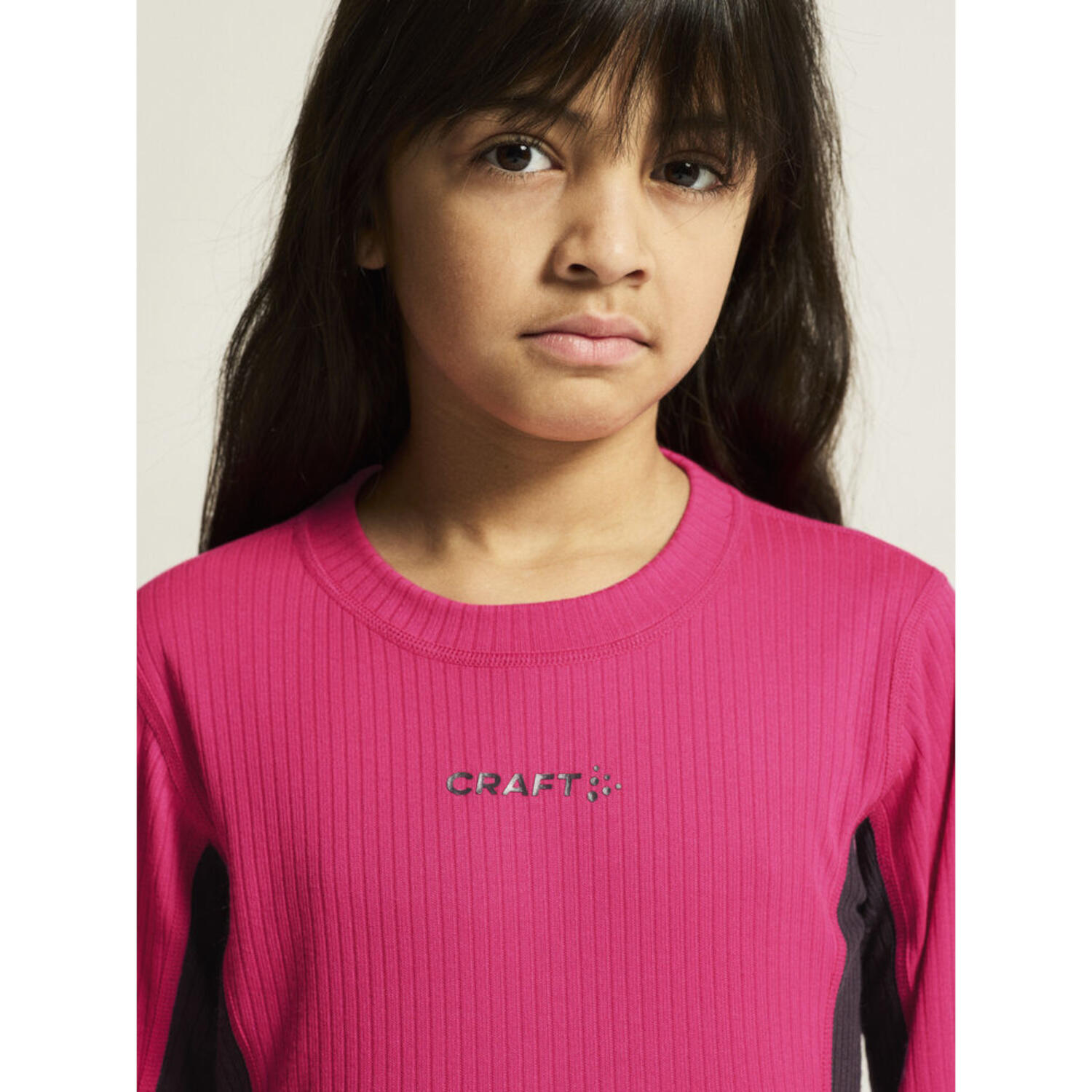 Ensemble thermique Craft Core Dry enfants - Rose 3/5