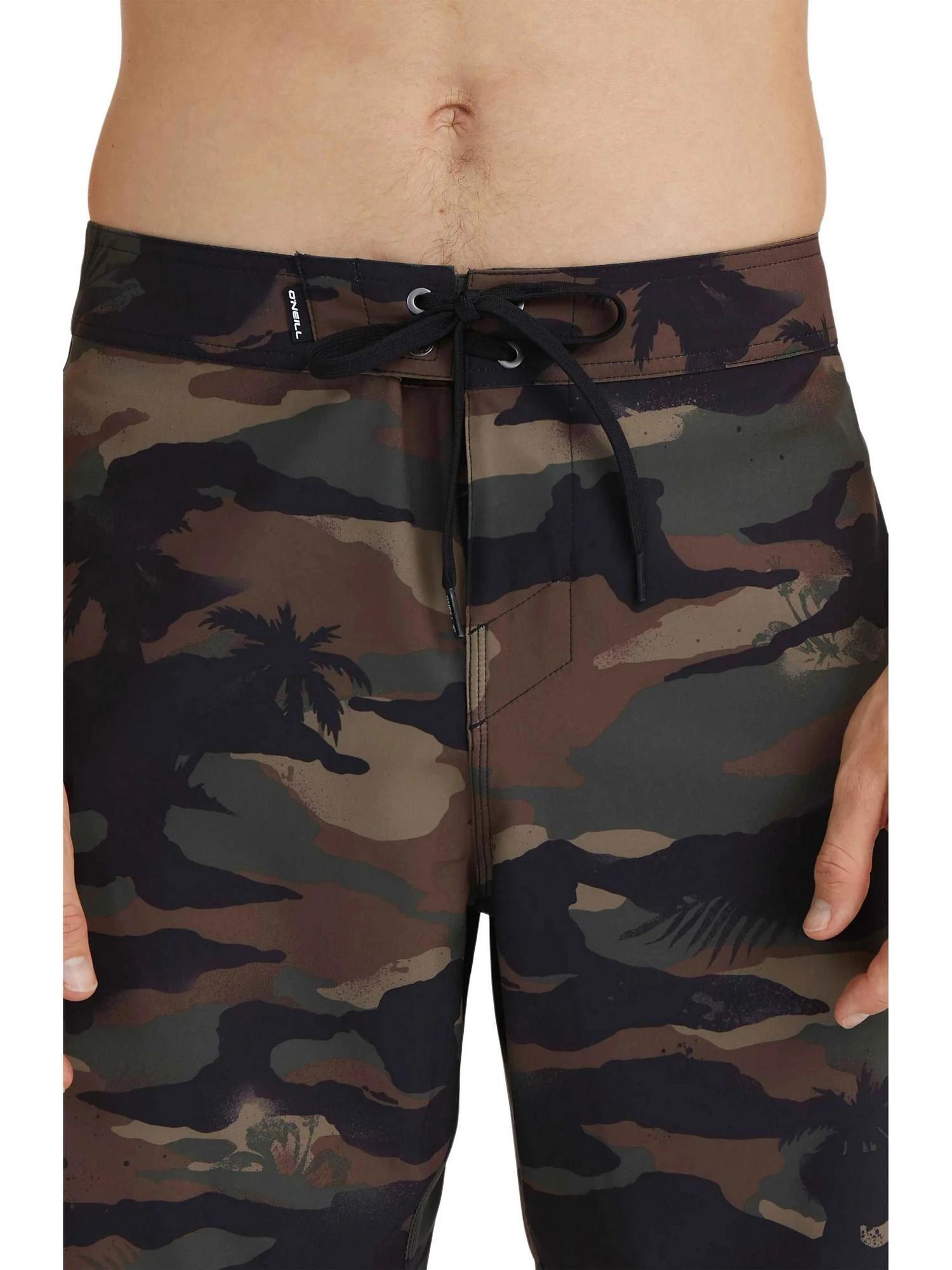 Boardshorts Herren Hyperfreak Heat Camo 19" 5/7