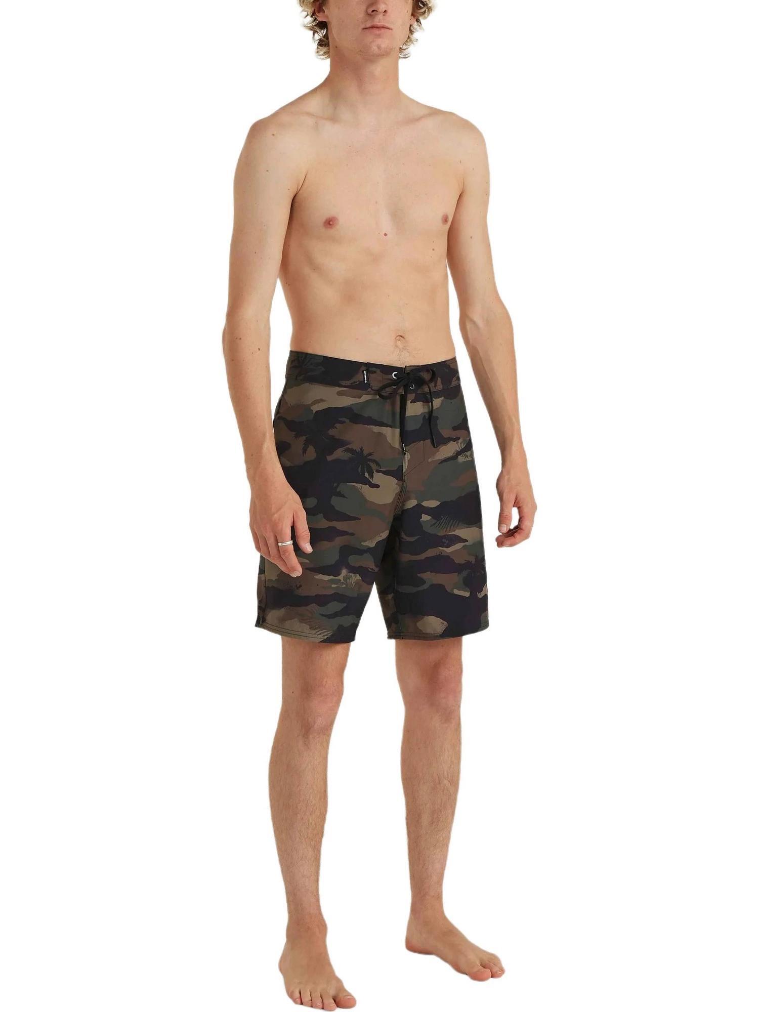 Boardshorts Herren Hyperfreak Heat Camo 19" 4/7