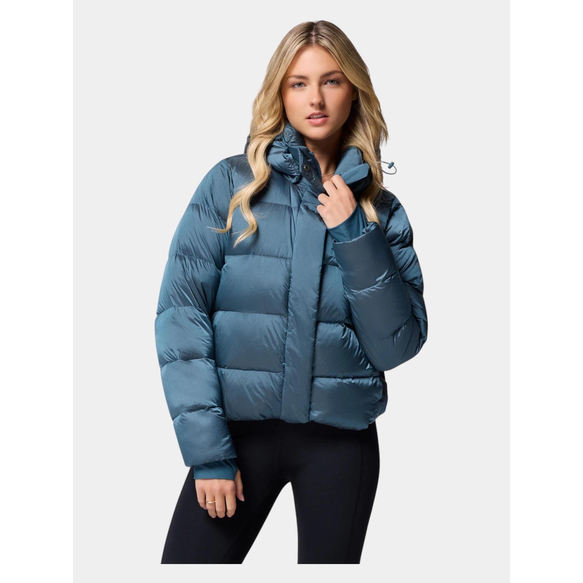 Columbia - Manteau D'Hiver Femme Amaze Puff - Doudoune Synthétique - Bleu - Decathlon