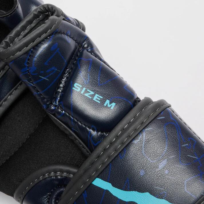Guantillas MMA amateur Leone1947 PRIMAL INSTINCT azul XL 6/7