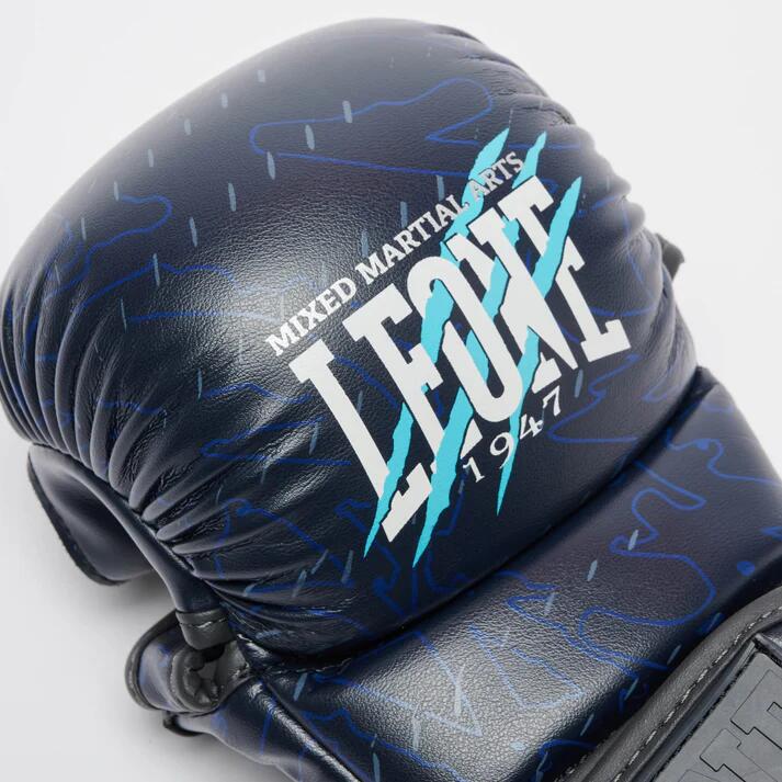 Guantillas MMA amateur Leone1947 PRIMAL INSTINCT azul XL 5/7