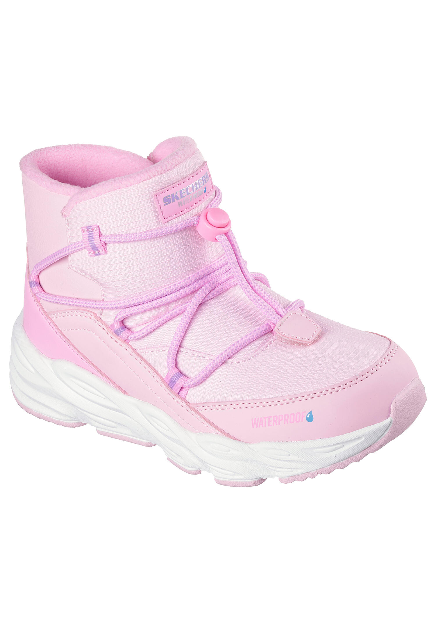 Bottes Skechers Turbo Tread, Rose, Enfants 3/5