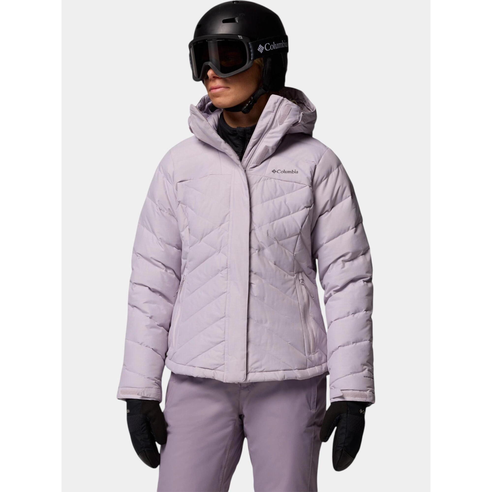 Columbia - Manteau D'Hiver Femme Lay D V - Doudoune Synthétique - Violet - Decathlon