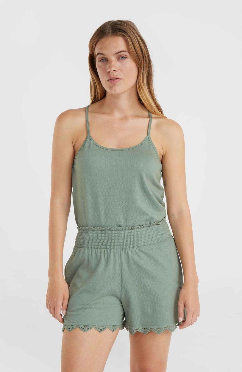 O'NEILL O'neill Shorts ESSENTIALS AVA SMOCKED SHORTS  Femmes Lily Pad 3/7