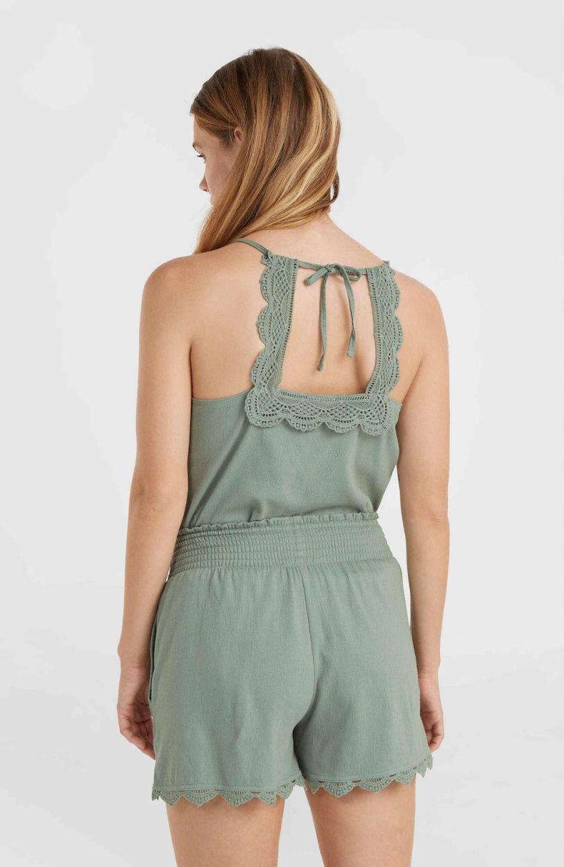 O'NEILL O'neill Shorts ESSENTIALS AVA SMOCKED SHORTS  Femmes Lily Pad 5/7