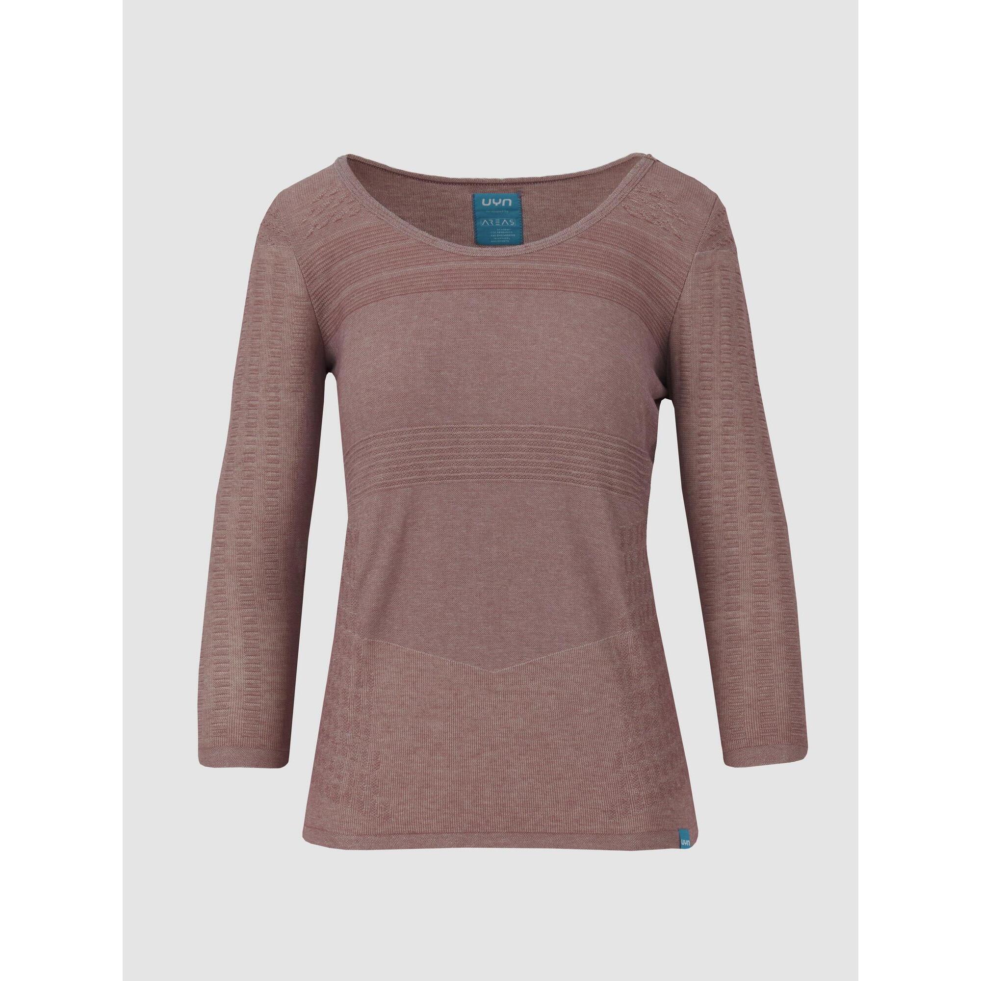 Uyn - To-be 3/4 Sleeve Shirt - Chemise Manches Longues - Marron - Decathlon