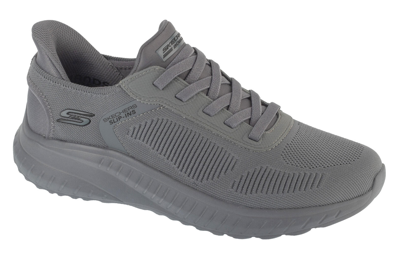 Skechers Męskie 118312 DKGY Slipper w kolorze szarym