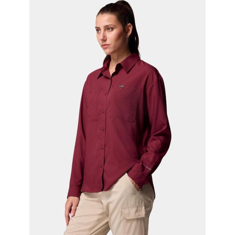 Camasa de drumetie cu maneci lungi Silver Ridge Utility Long Sleeve Shirt femei