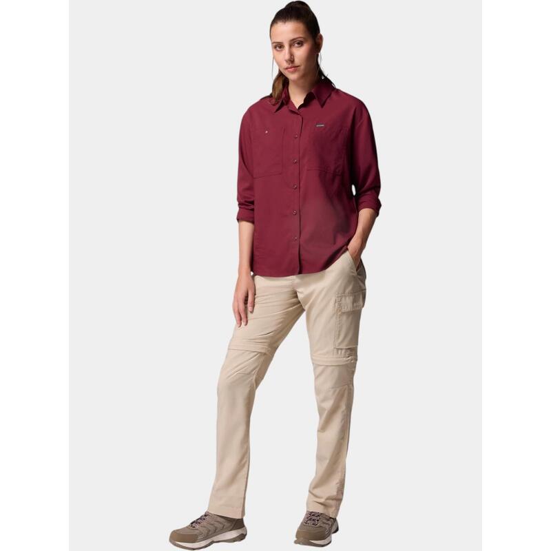 Camasa de drumetie cu maneci lungi Silver Ridge Utility Long Sleeve Shirt femei