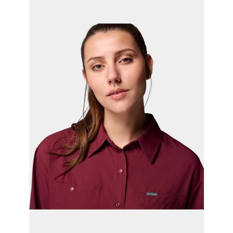 Camasa de drumetie cu maneci lungi Silver Ridge Utility Long Sleeve Shirt femei