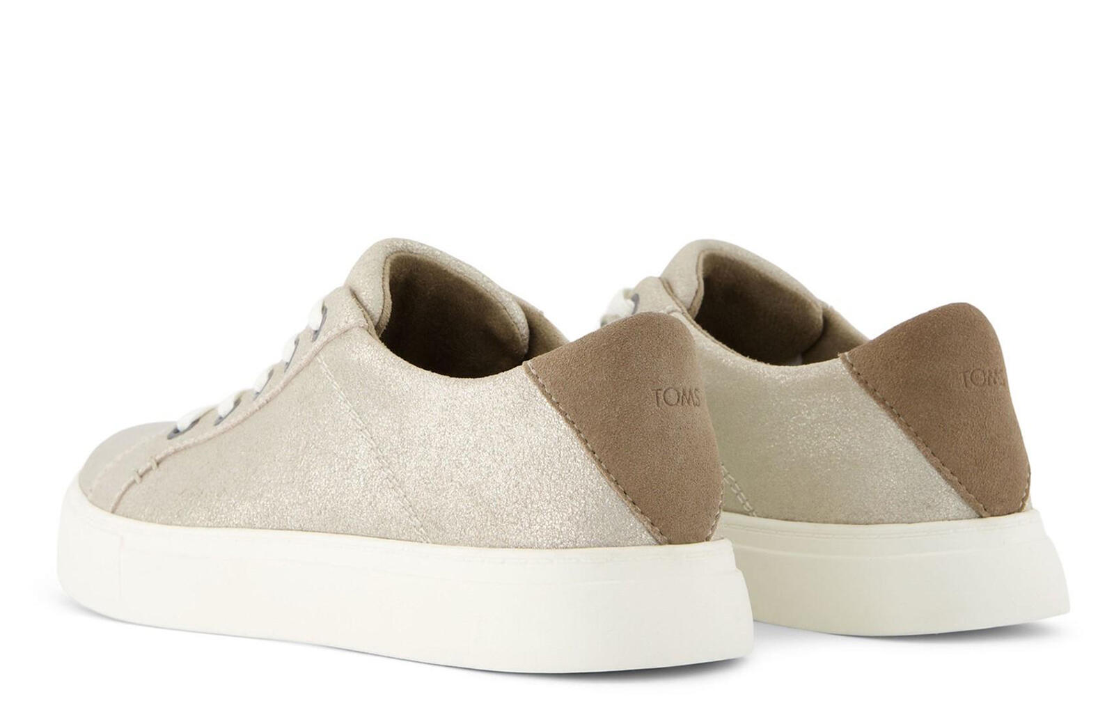 Toms Kameron Womens Trainers - Leather Upper, OrthoLite Insoles, Rubber Outsole 3/5
