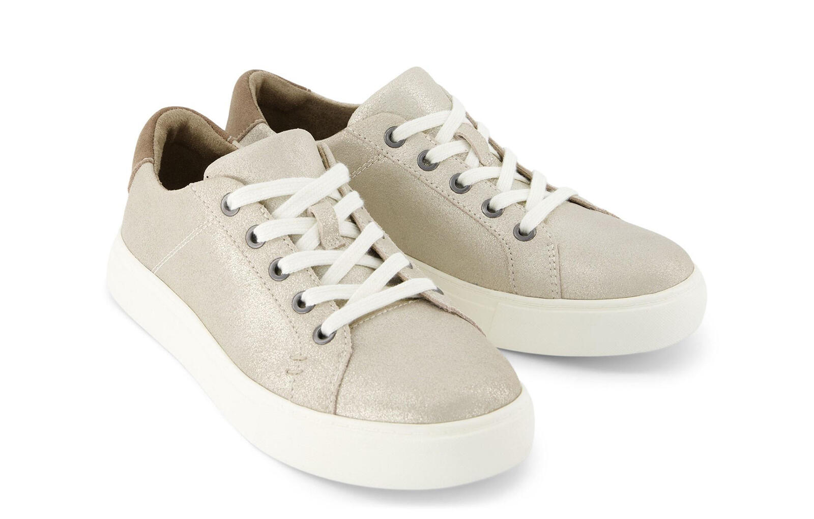 Toms Kameron Womens Trainers - Leather Upper, OrthoLite Insoles, Rubber Outsole 2/5