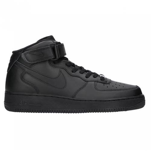 Nike - Chaussures Universel Hommes Nike Air Force 1 Mid '07 - Baskets - Noir - Decathlon