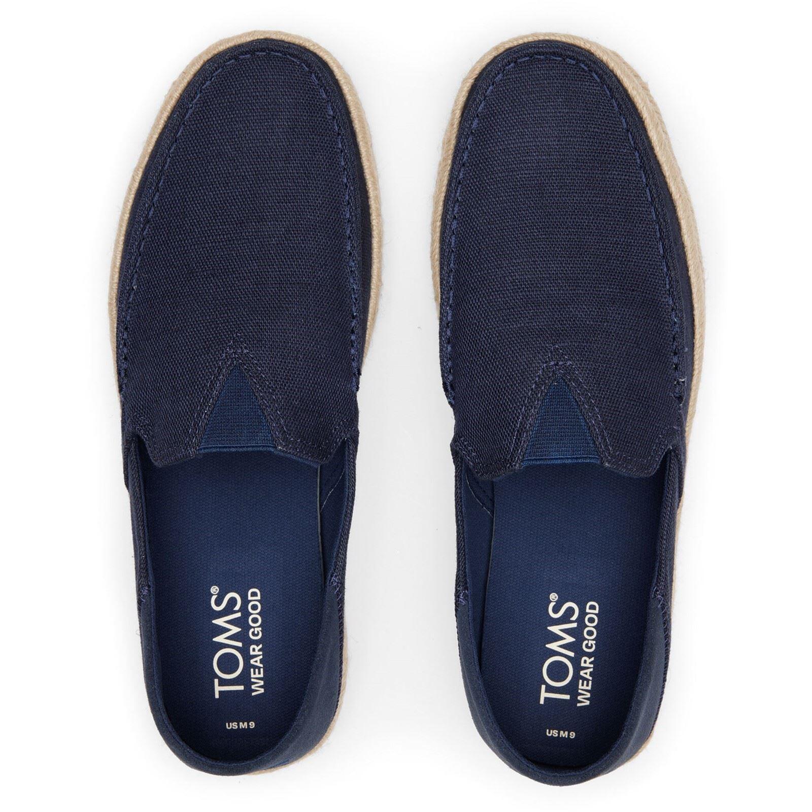 TOMS Alonso Men's Navy Espadrilles 4/5