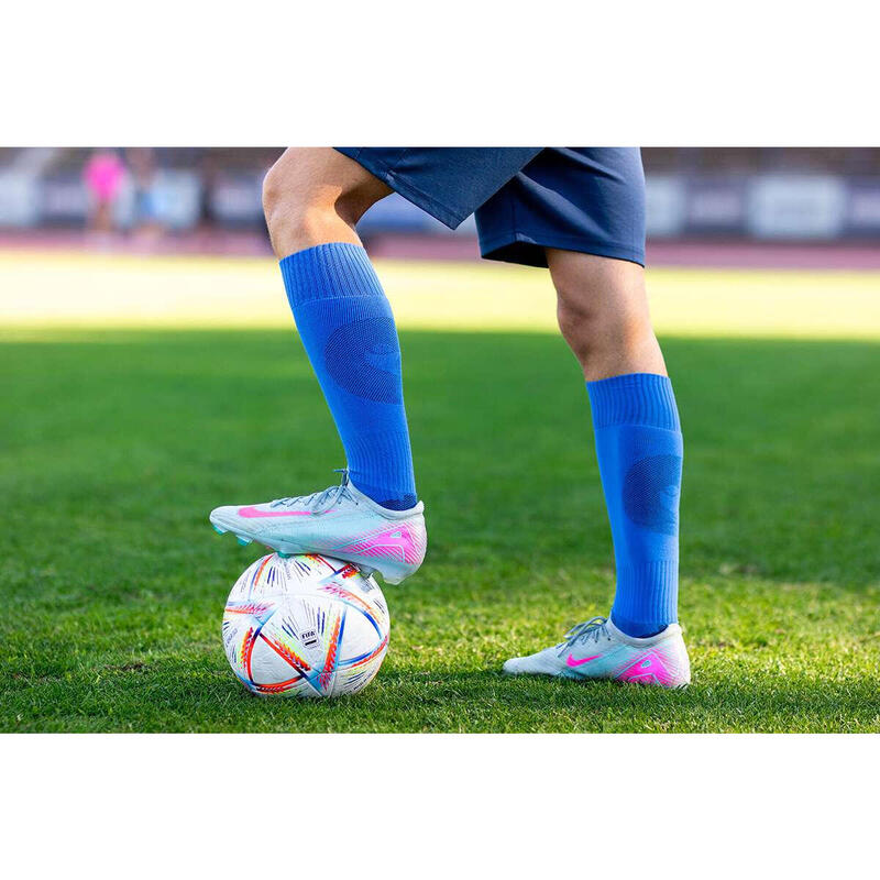 Șosete de fotbal lungi 3/4 - Albastru