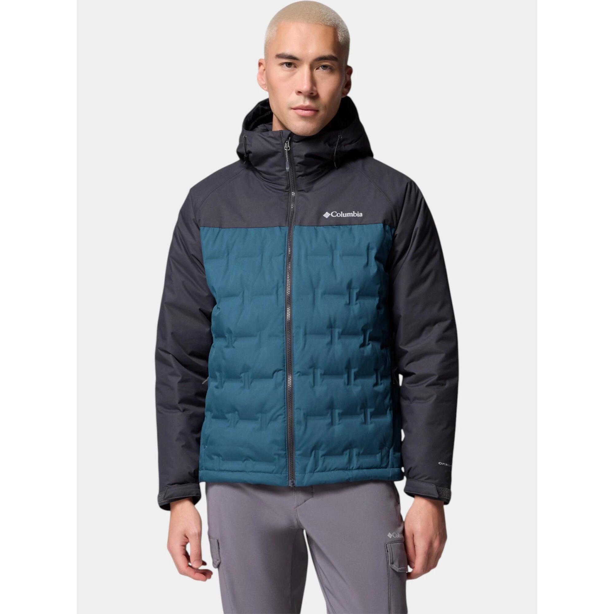 Columbia - Doudoune Homme Grand Trek Iii - Doudoune Duvet - Bleu|noir - Decathlon
