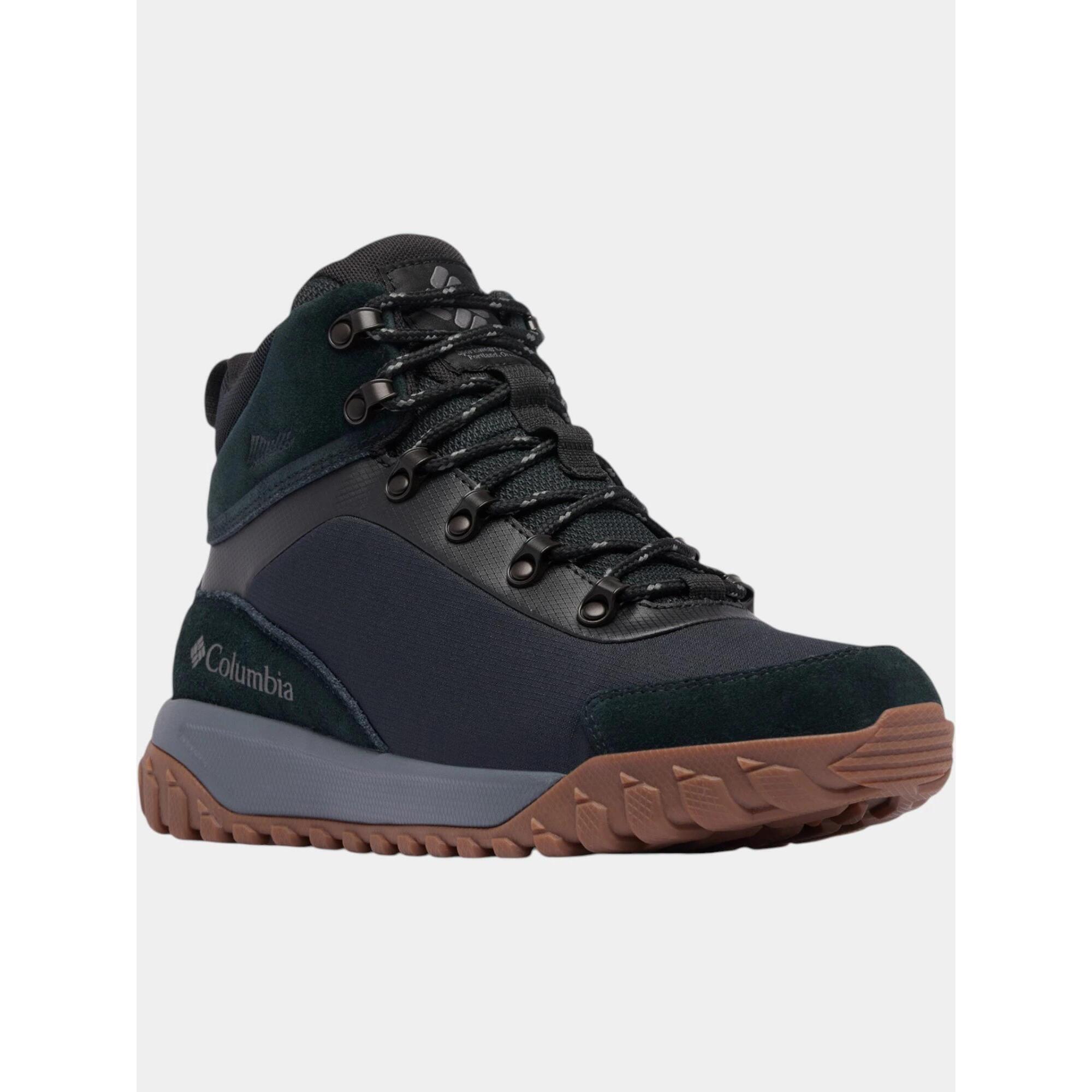 Columbia - Chaussures Hautes Homme Burnsider Wp - Chaussures D'Alpinisme - Noir - Decathlon
