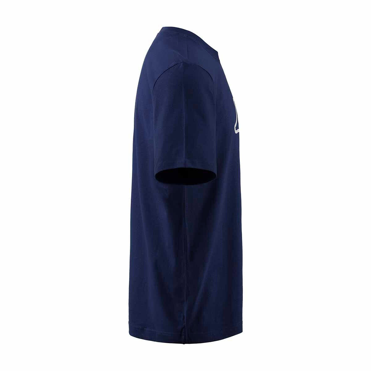 T-shirt manches courtes homme Cromen bleu marine 2/5