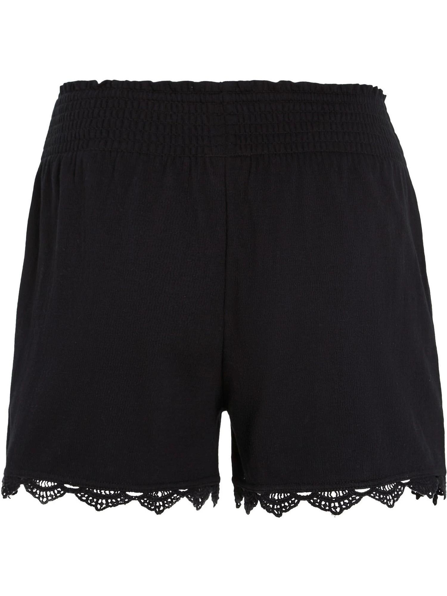 O'NEILL O'neill Shorts ESSENTIALS AVA SMOCKED SHORTS  Femmes Black Out 6/7