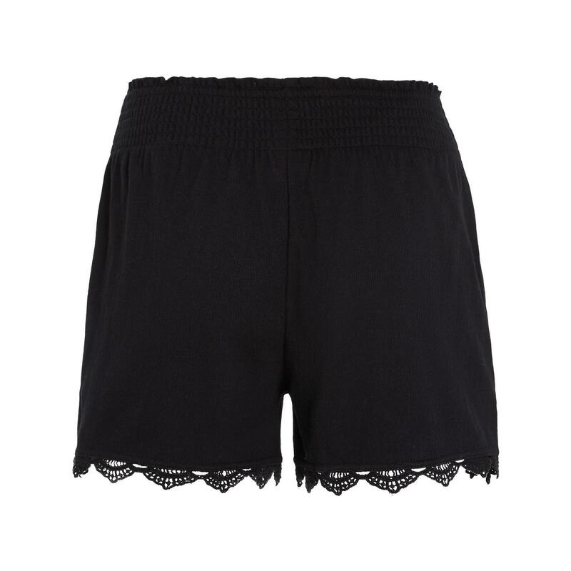 Pantaloni scurti Essentials Ava Smocked Shorts femei