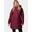 Jacheta de iarna Suttle Mountain Long Insulated Jacket - rosu femei