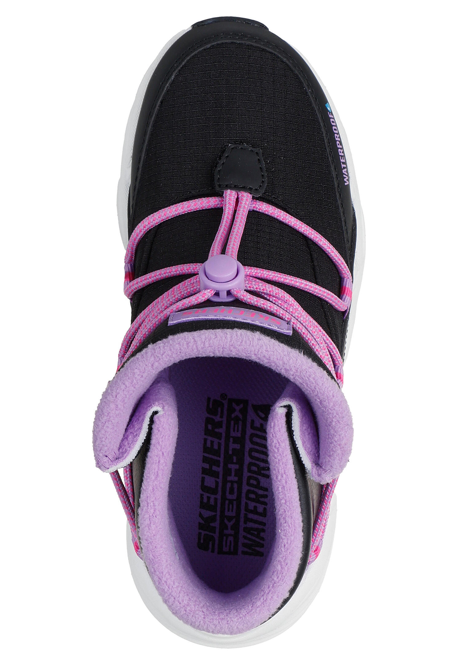 Skechers Turbo Tread Winter Storm Kinder Winterstiefel Sneaker 303492L blau/pink 4/5