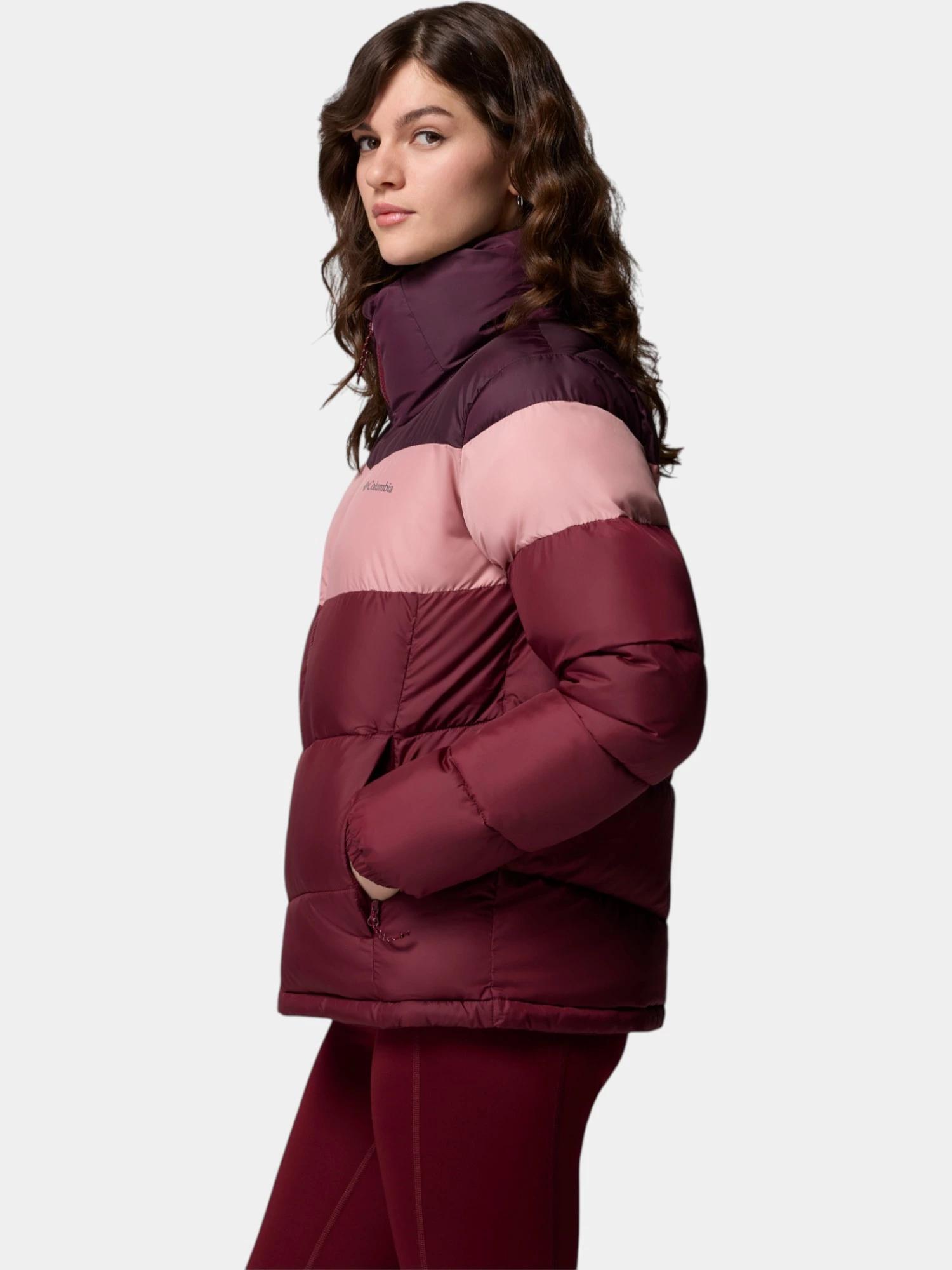 Casaco feminino acolchoado Columbia Puffect II Colorblock 2/7