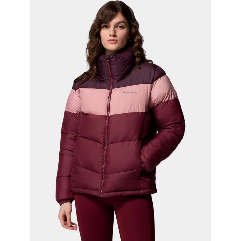 Geaca matlasata de tranzitie Puffect II Colorblock Jacket femei
