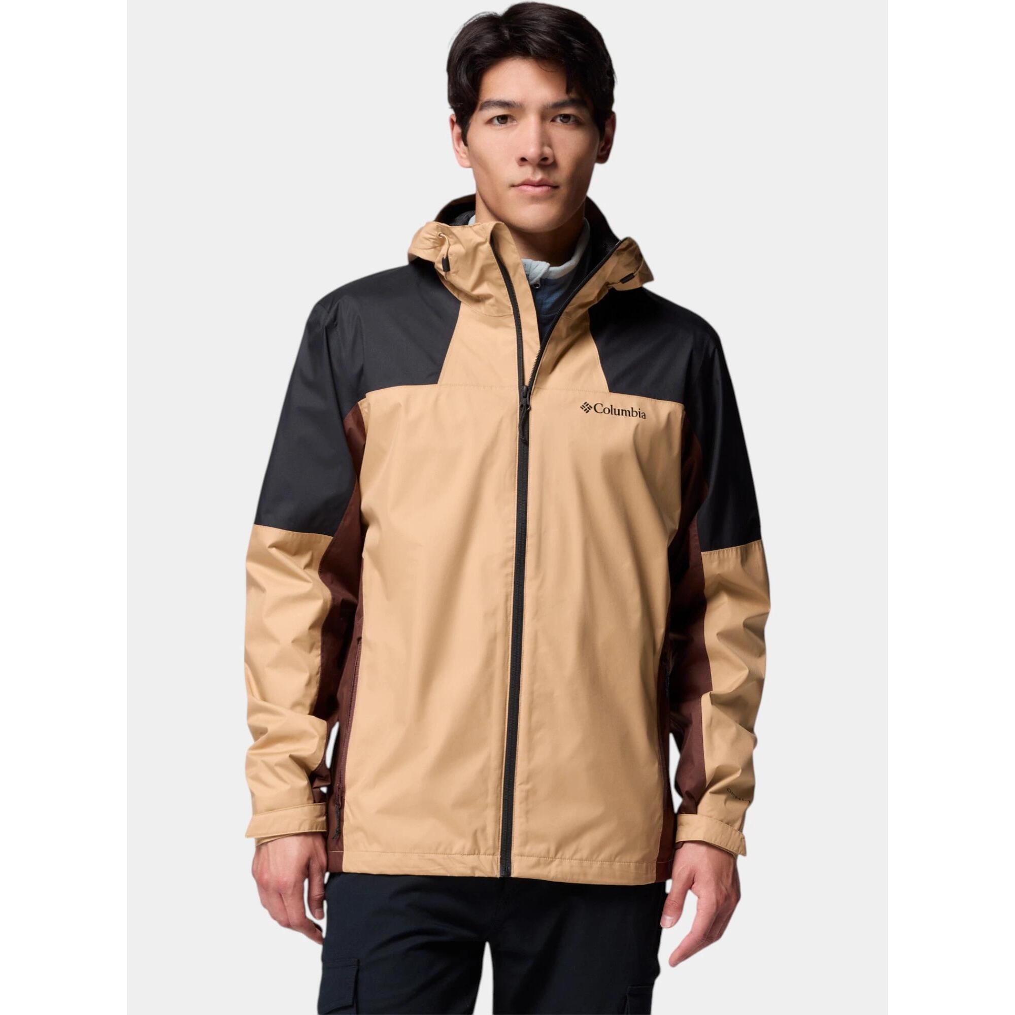 Columbia - Imperméable Homme Inner Limits Iii - Coupe-pluie - Beige - Decathlon