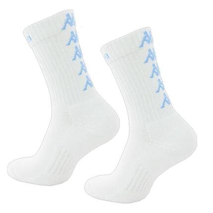 Chaussettes de Sport Blanc/Bleu Kappa Eleno