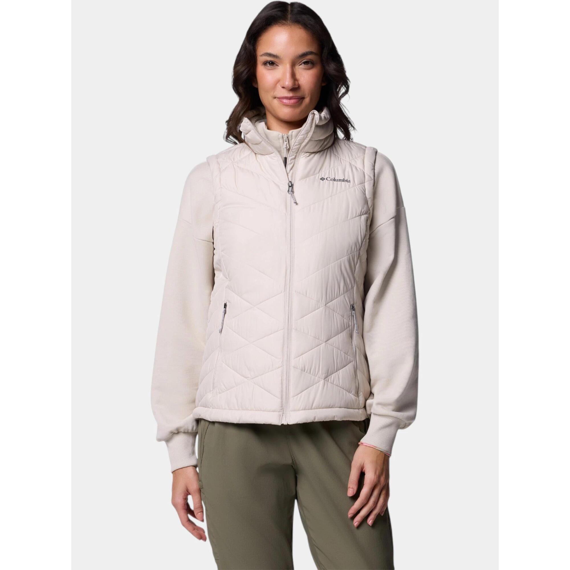 Columbia - Gilet Femme Heavenly Ii - Gilet Sans Manche - Beige - Decathlon